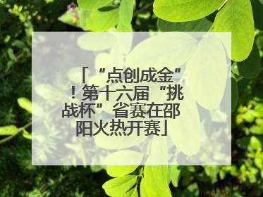 “点创成金”！第十六届“挑战杯”省赛在邵阳火热开赛
