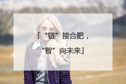 “链”接合肥，“智”向未来