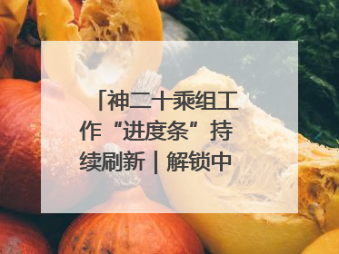 神二十乘组工作“进度条”持续刷新｜解锁中国空间站周记