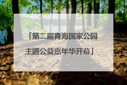 第二届青海国家公园主题公益嘉年华开幕