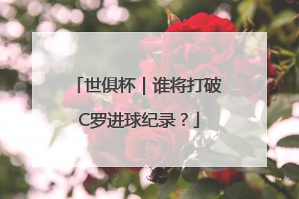 世俱杯｜谁将打破C罗进球纪录？