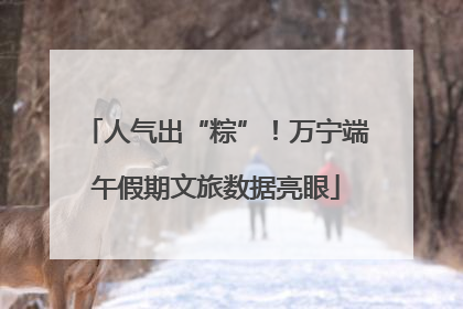 人气出“粽”！万宁端午假期文旅数据亮眼