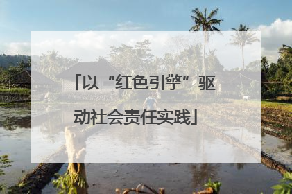 以“红色引擎”驱动社会责任实践