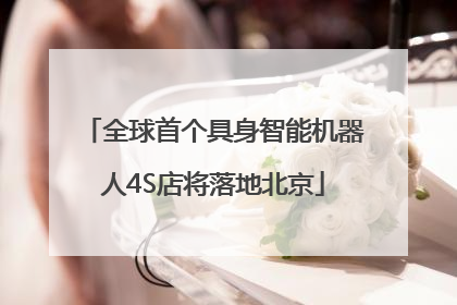 全球首个具身智能机器人4S店将落地北京