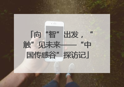 向“智”出发，“触”见未来——“中国传感谷”探访记