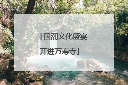 国潮文化盛宴开进万寿寺