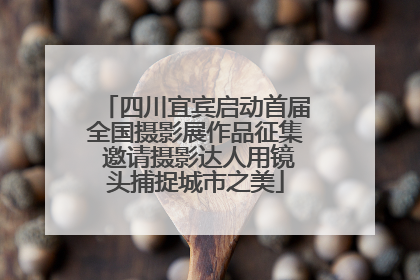 四川宜宾启动首届全国摄影展作品征集 邀请摄影达人用镜头捕捉城市之美
