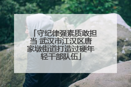 守纪律强素质敢担当 武汉市江汉区唐家墩街道打造过硬年轻干部队伍