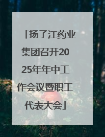扬子江药业集团召开2025年年中工作会议暨职工代表大会