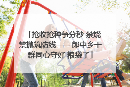 抢收抢种争分秒 禁烧禁抛筑防线——郎中乡干群同心守好 粮袋子