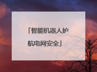 智能机器人护航电网安全