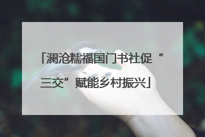 澜沧糯福国门书社促“三交”赋能乡村振兴