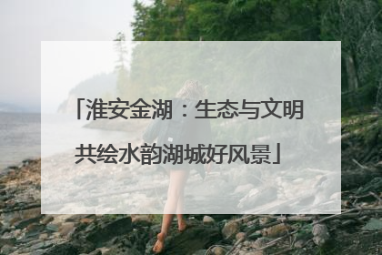 淮安金湖：生态与文明共绘水韵湖城好风景