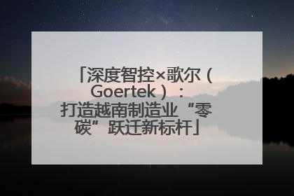 深度智控×歌尔（Goertek）：打造越南制造业“零碳”跃迁新标杆
