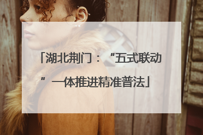 湖北荆门：“五式联动”一体推进精准普法