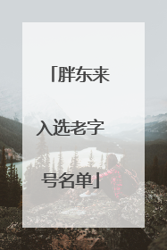 胖东来入选老字号名单