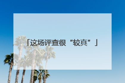这场评查很“较真”