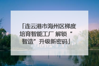连云港市海州区梯度培育智能工厂 解锁“智造”升级新密码