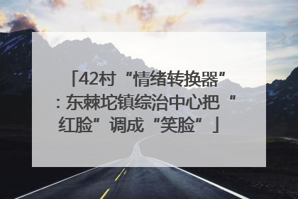 42村“情绪转换器”：东棘坨镇综治中心把“红脸”调成“笑脸”